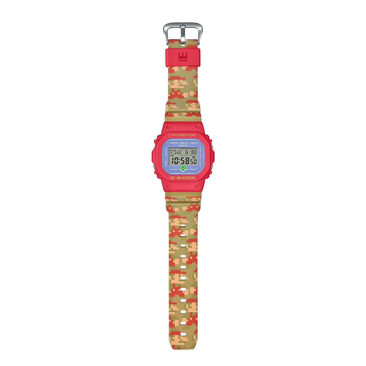 Casio x Super Mario G-Shock DW-5600SMB-4ER (Rot / Multi) - Allike Store