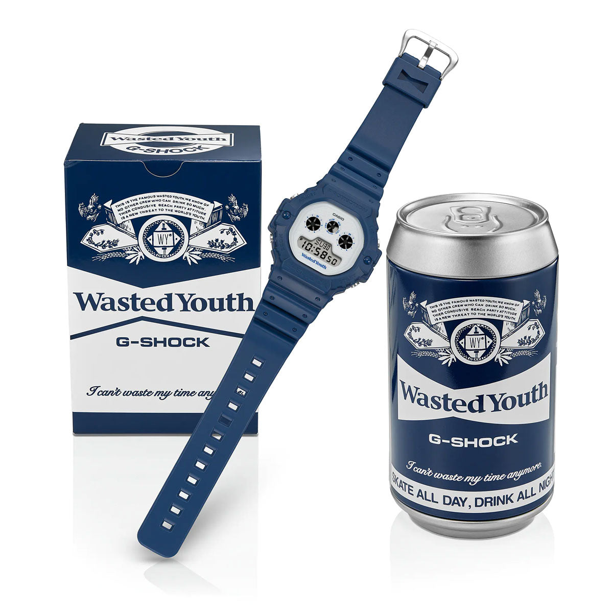 Casio x Wasted Youth G-Shock DW-5900WY-2ER (Blau) - Allike Store