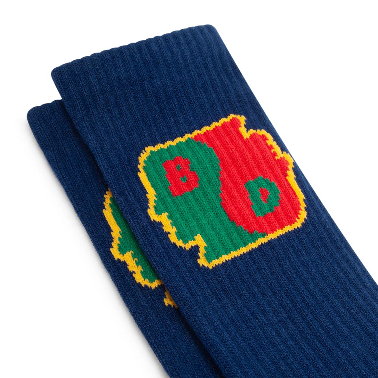 Brain Dead Ying Yang Socks (Navy)  - Allike Store