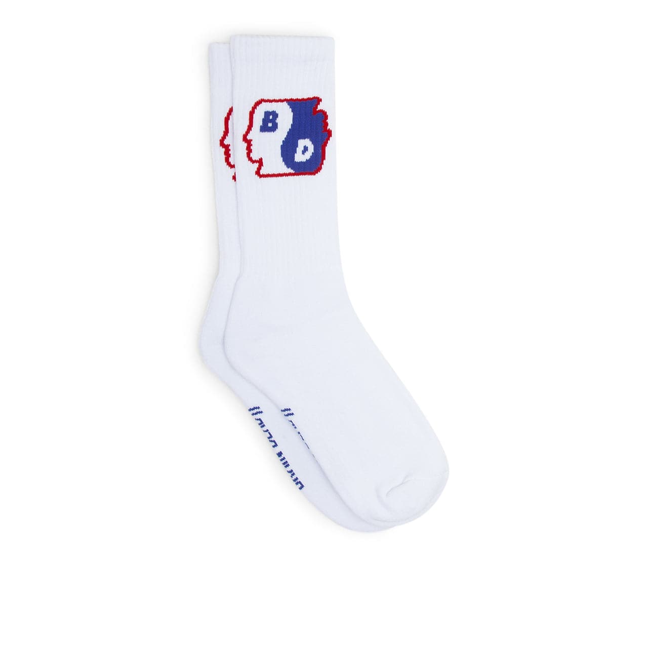 Brain Dead Ying Yang Socks (Weiß) - Allike Store