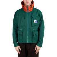 Brain Dead Cropped Hunting Jacket (Green / Orange)
