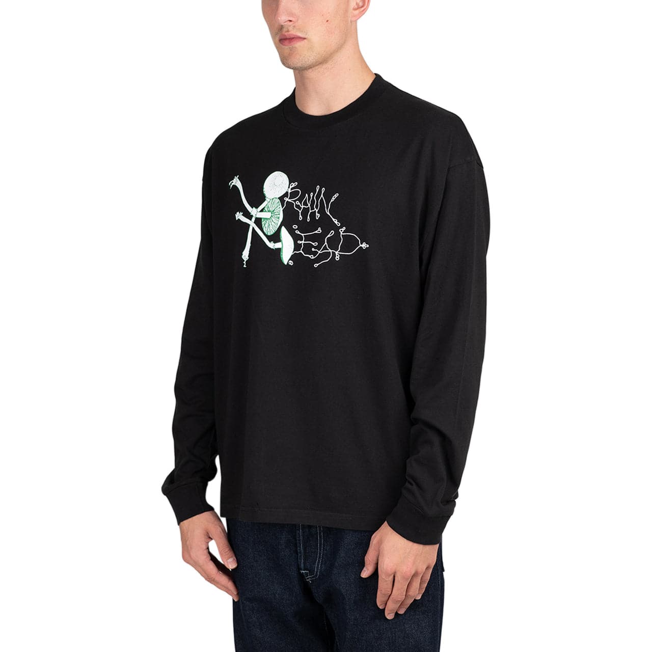 Brain Dead Post-Human Laboratories Long Sleeve (Schwarz) - Allike Store