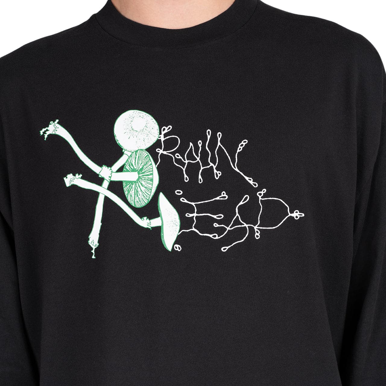 Brain Dead Post-Human Laboratories Long Sleeve (Schwarz) - Allike Store