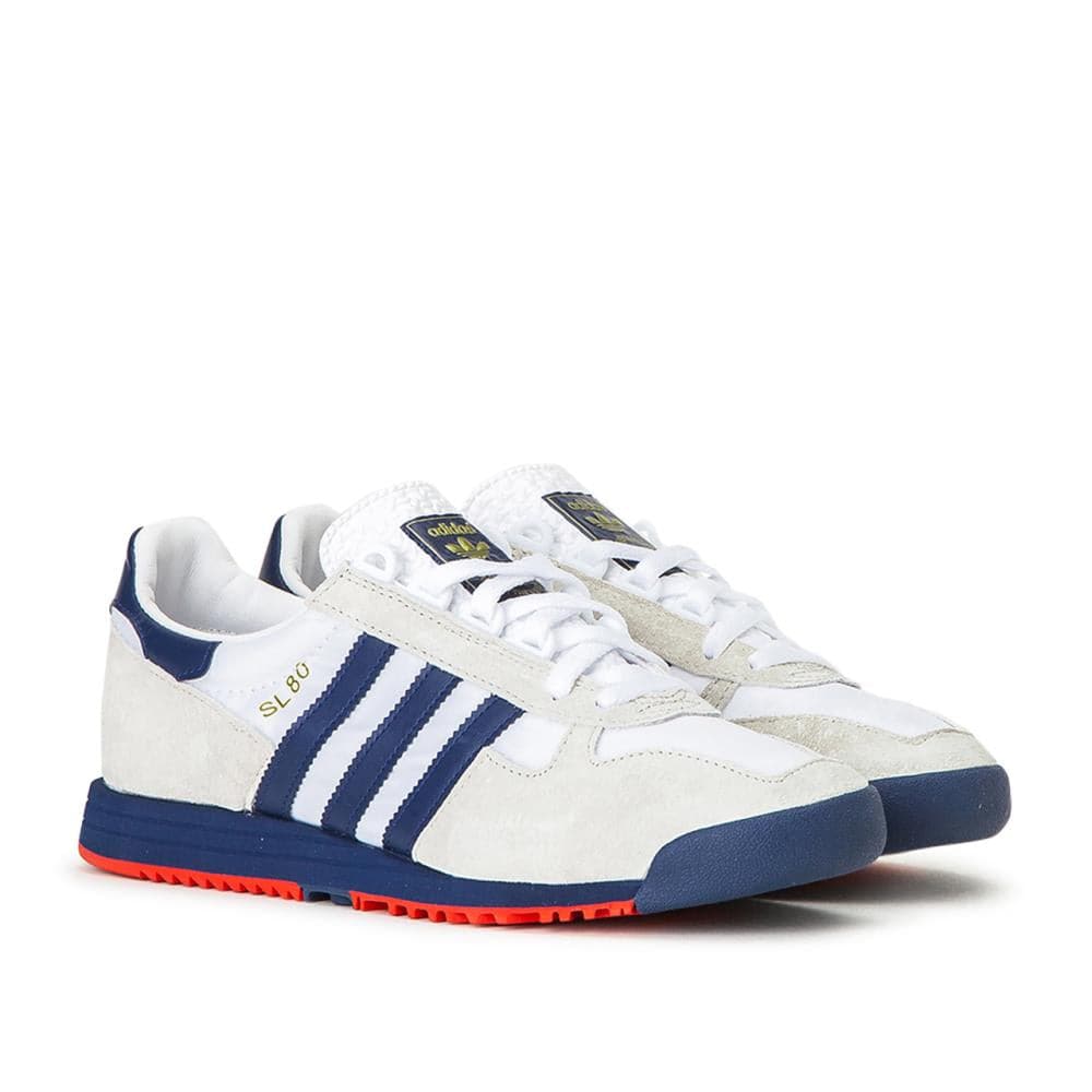 adidas SL 80 (Weiß / Grau / Blau) - Allike Store