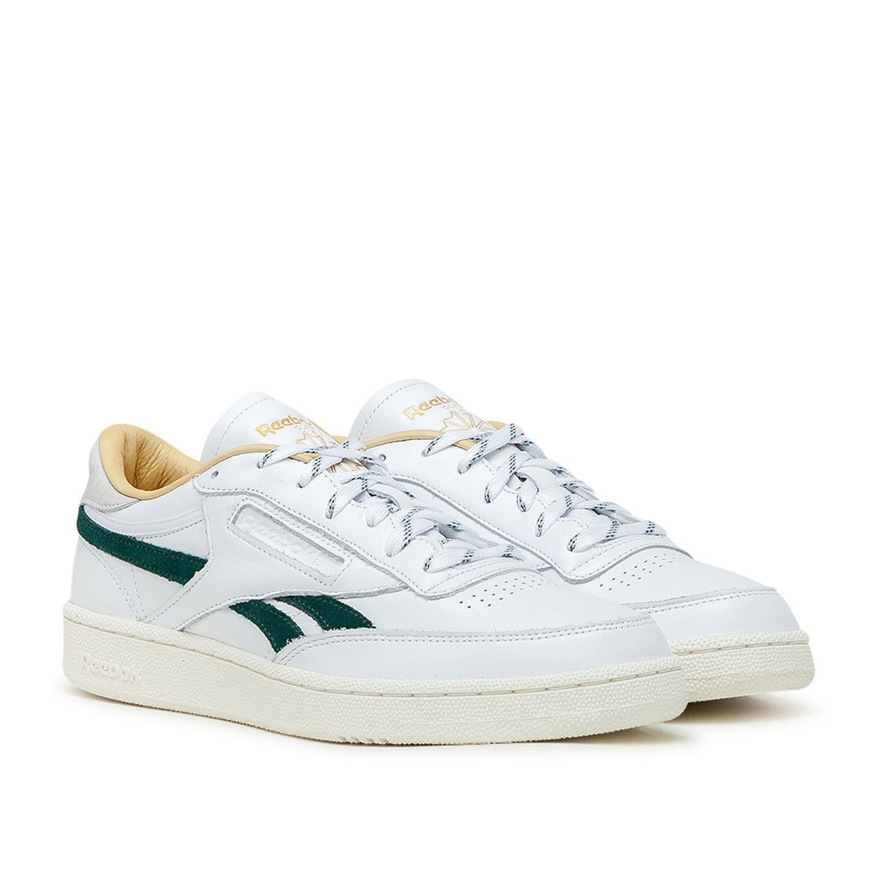 Reebok Club C Revenge (Weiß / Beige / Grün) - Allike Store