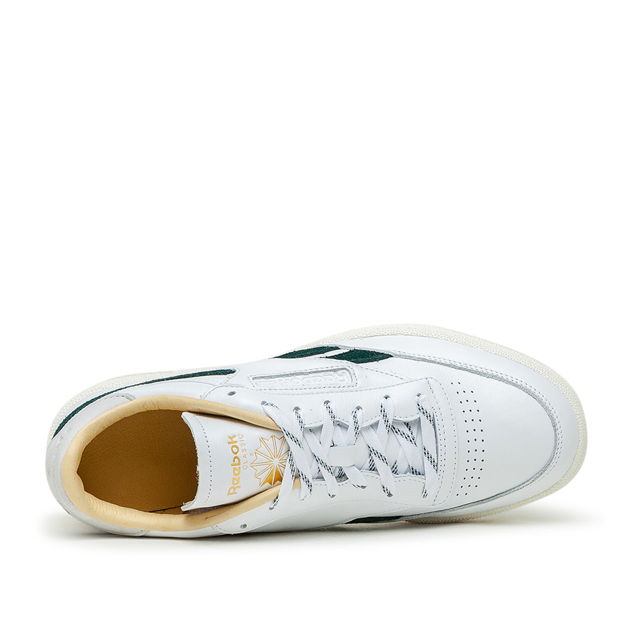 Reebok Club C Revenge (Weiß / Beige / Grün) - Allike Store