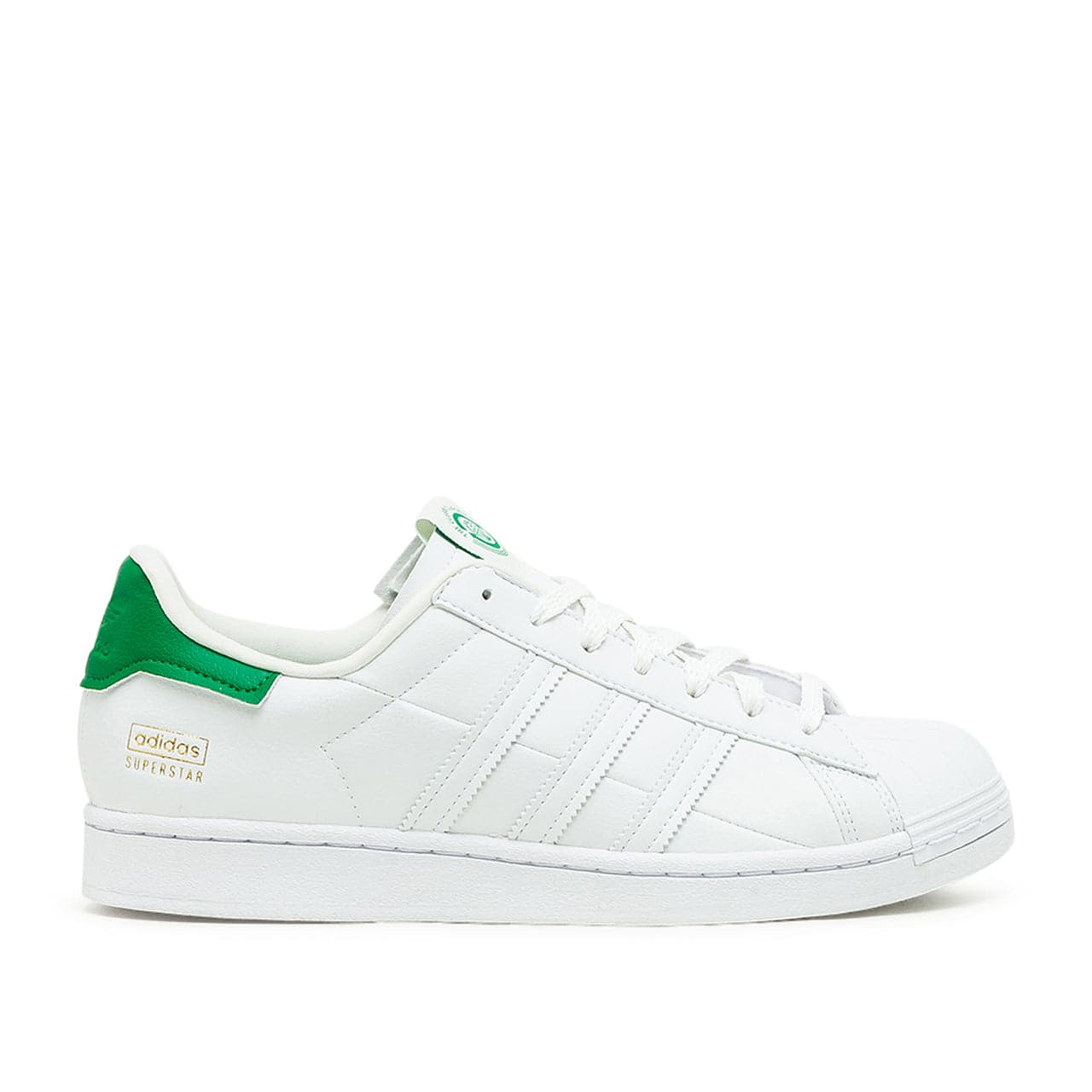 adidas Allike FY5480 Superstar Green) (White / Store – Primegreen