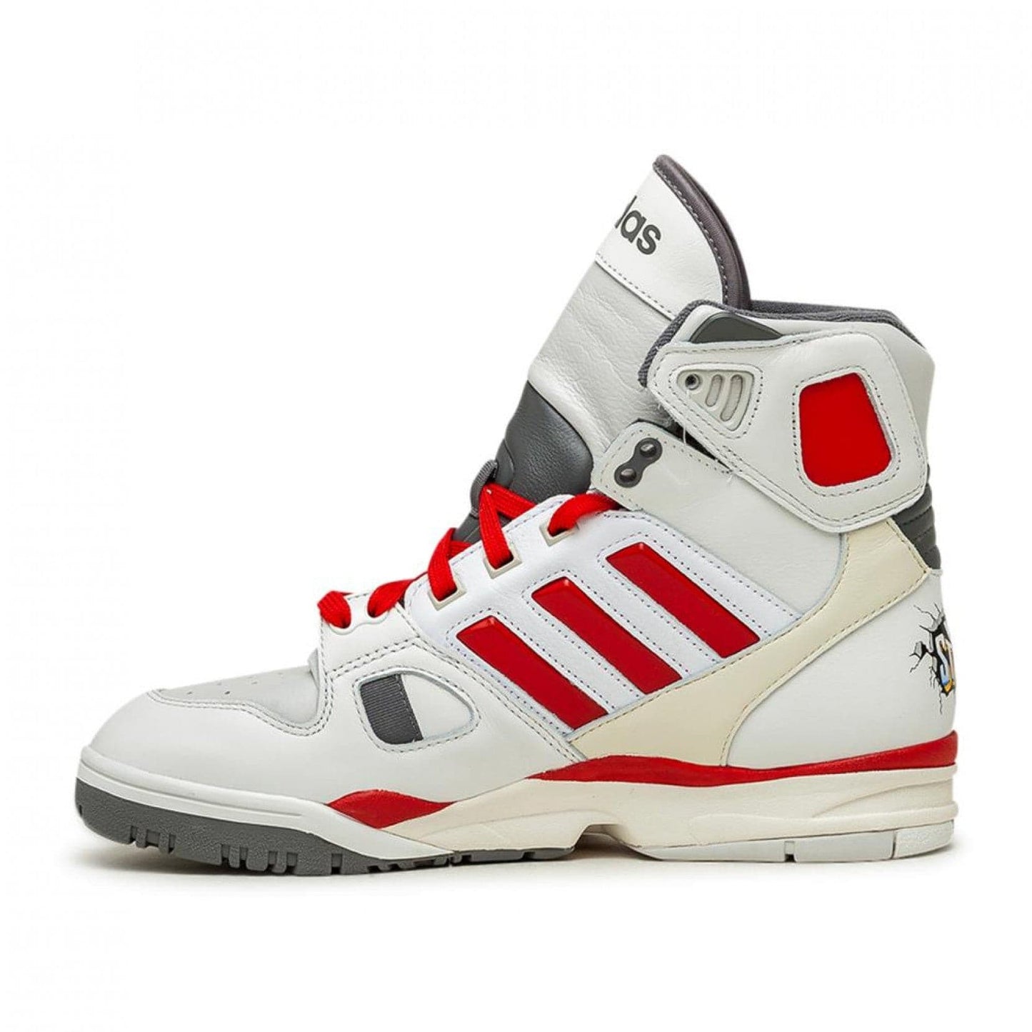adidas X Kid Cudi Torsion Artillery HI (Weiß / Grau / Rot) - Allike Store