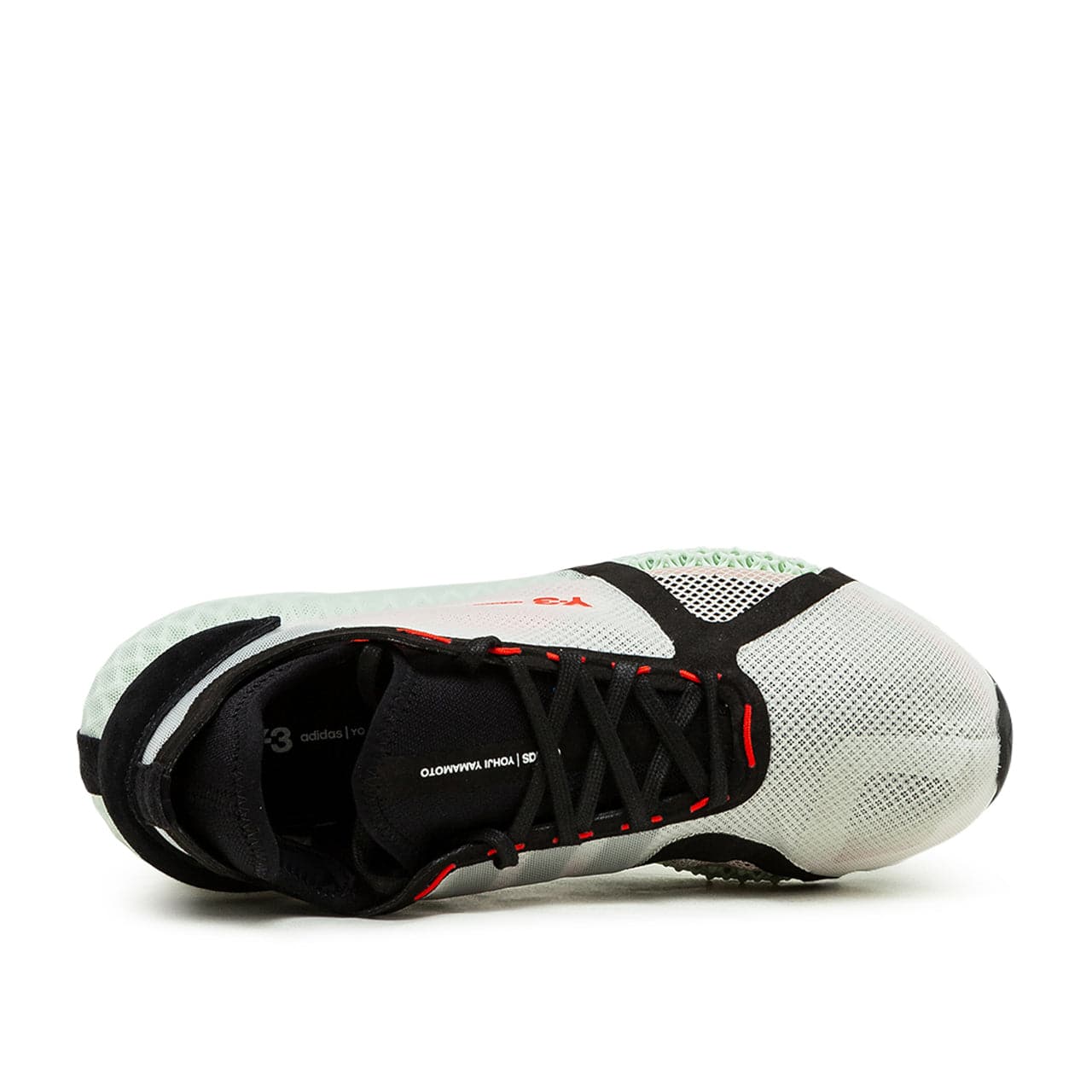 adidas Y-3 Runner 4D IOW (Grau / Schwarz / Rot) - Allike Store