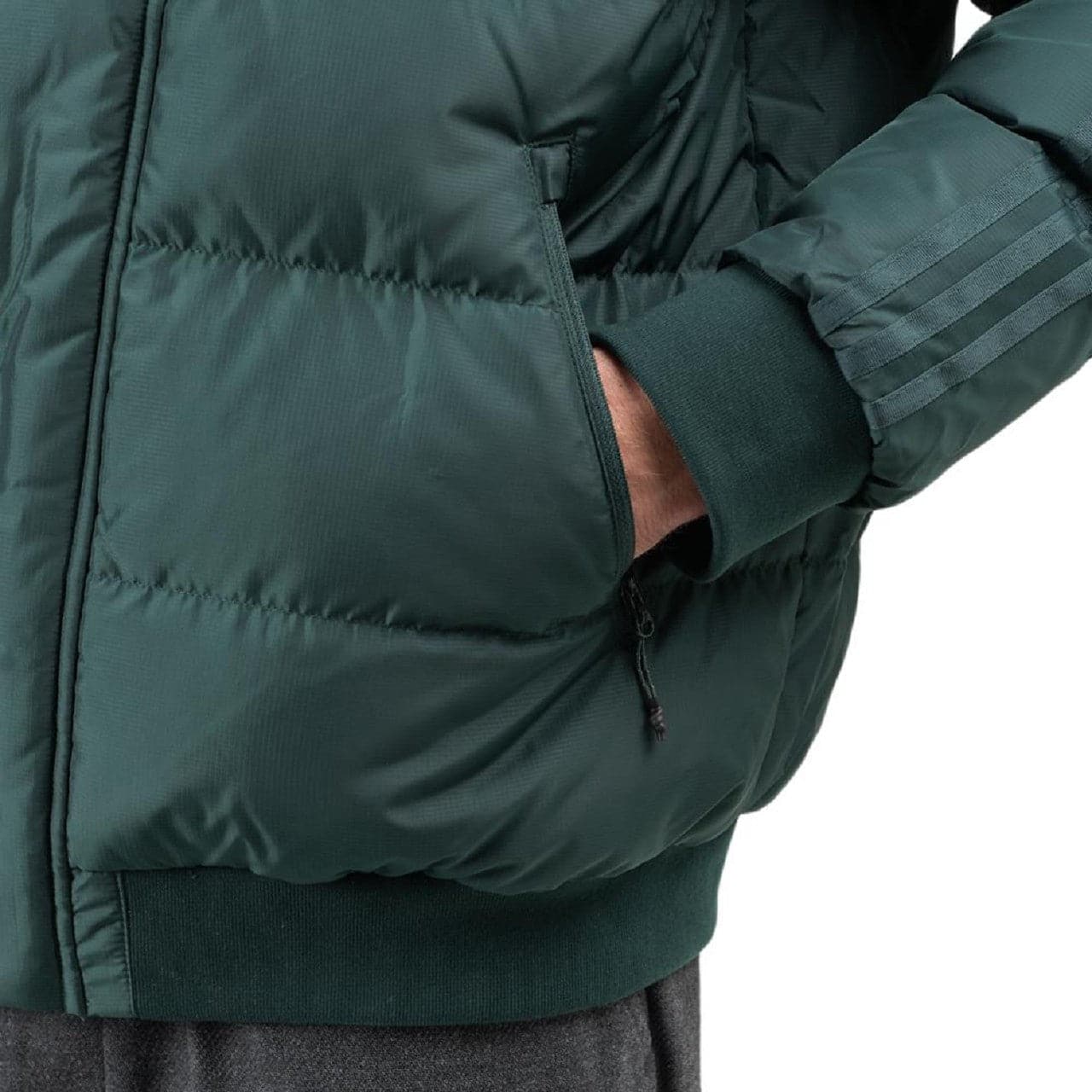 adidas x Jonah Hill Puffer Jacket (Dunkelgrün) - Allike Store