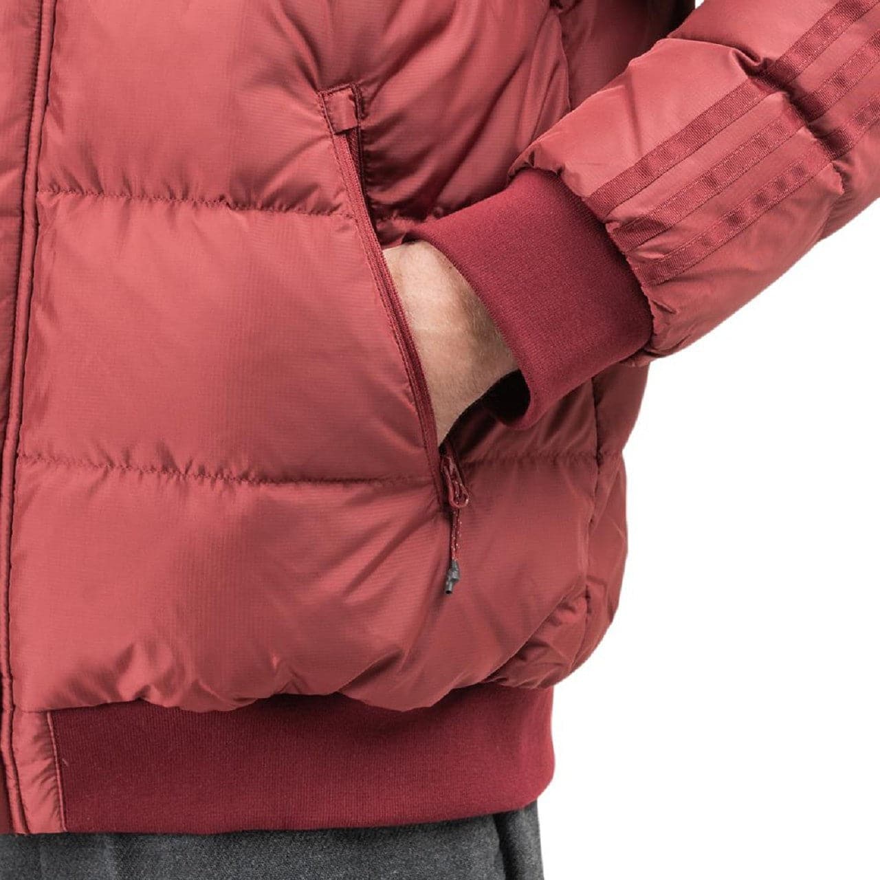 adidas x Jonah Hill Puffer Jacket (Rot) - Allike Store