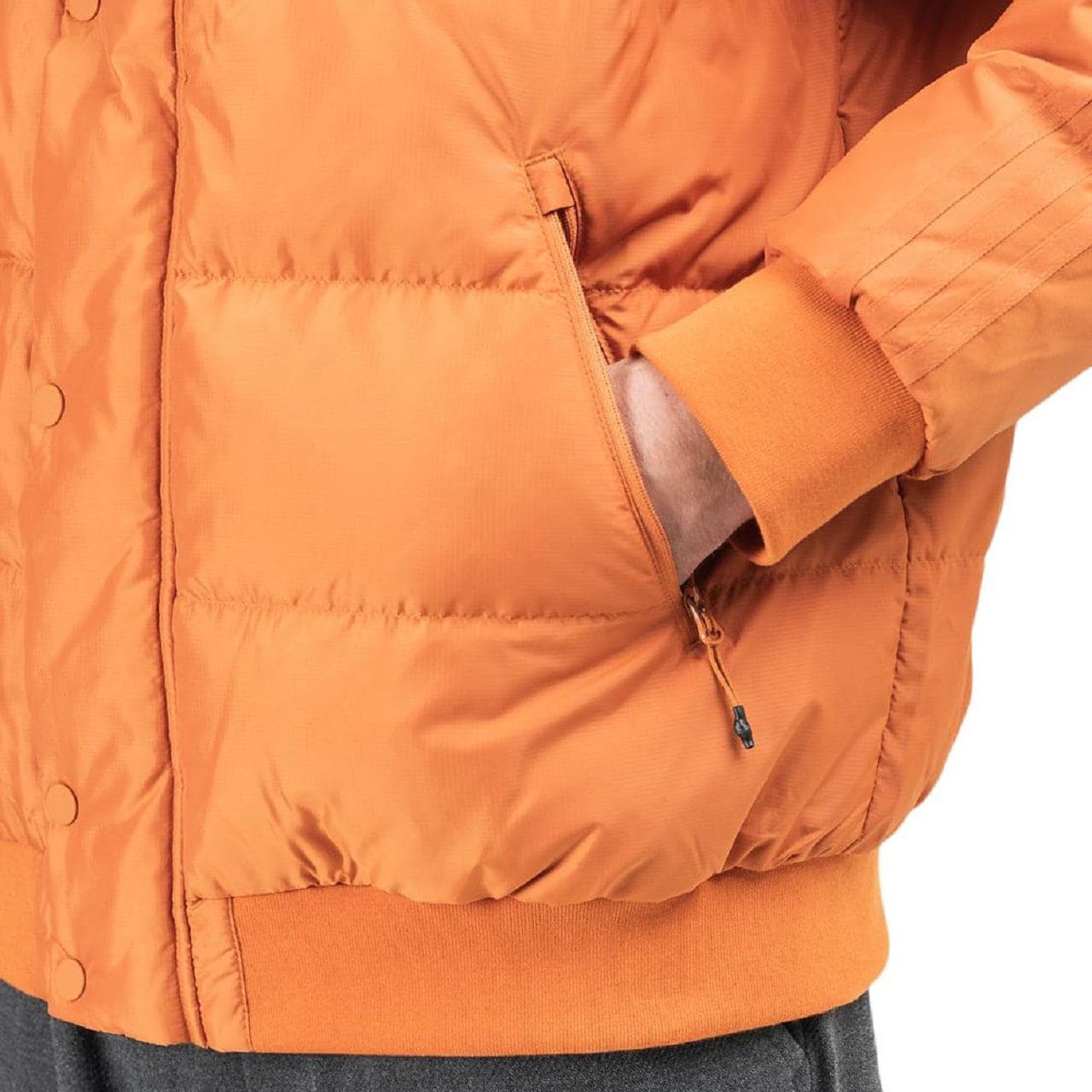 adidas x Jonah Hill Puffer Jacket (Orange) - Allike Store