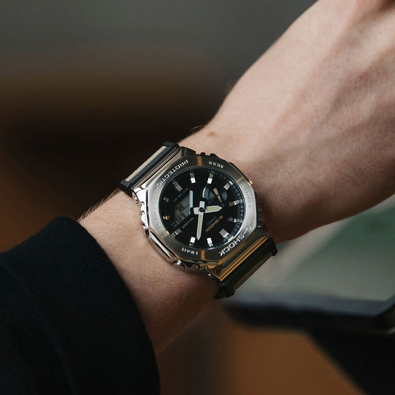 Casio G-Shock GM-2100C-5AER (Oliv / Grau) - Allike Store