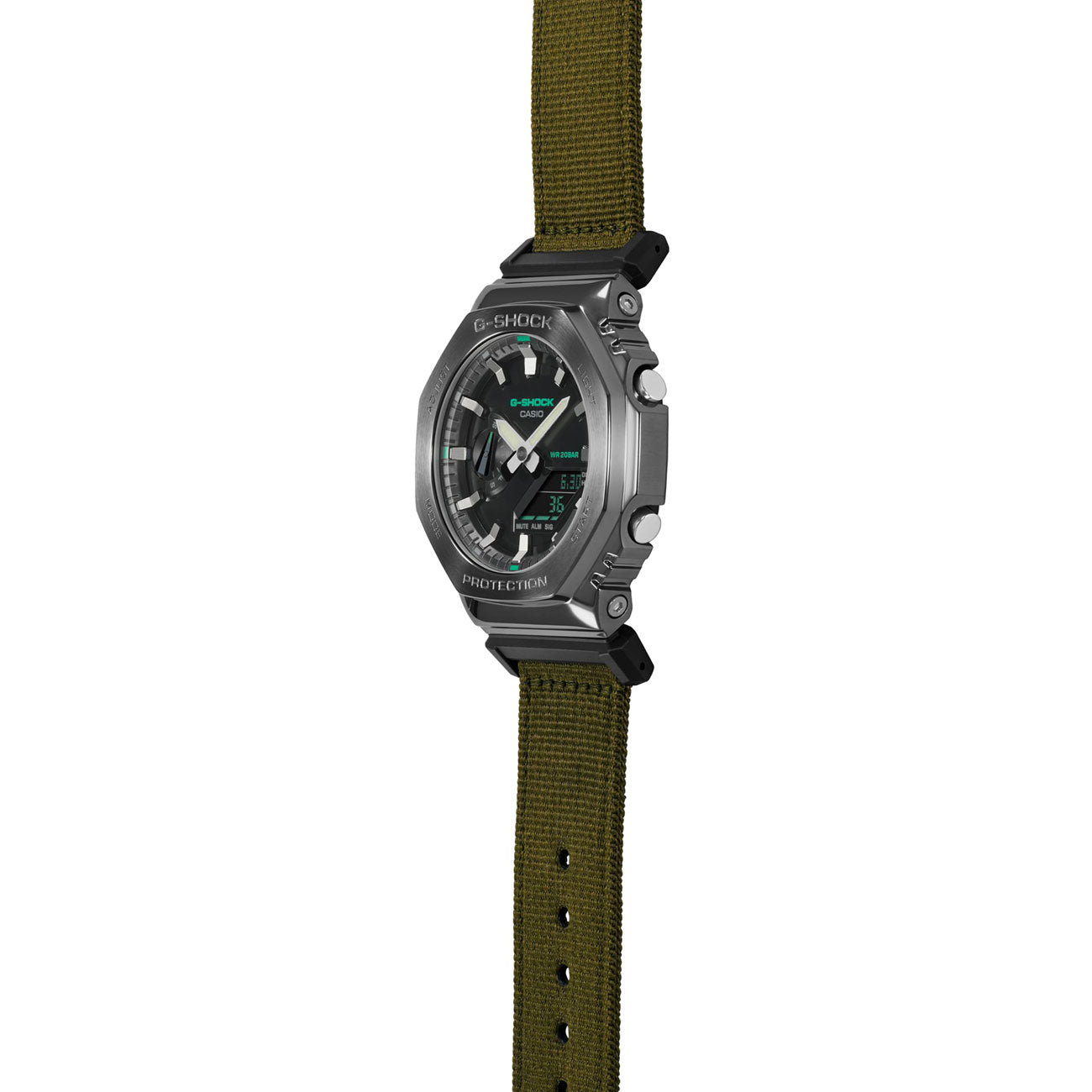 Casio G-Shock GM-2100CB-3AER (Oliv / Grau) - Allike Store