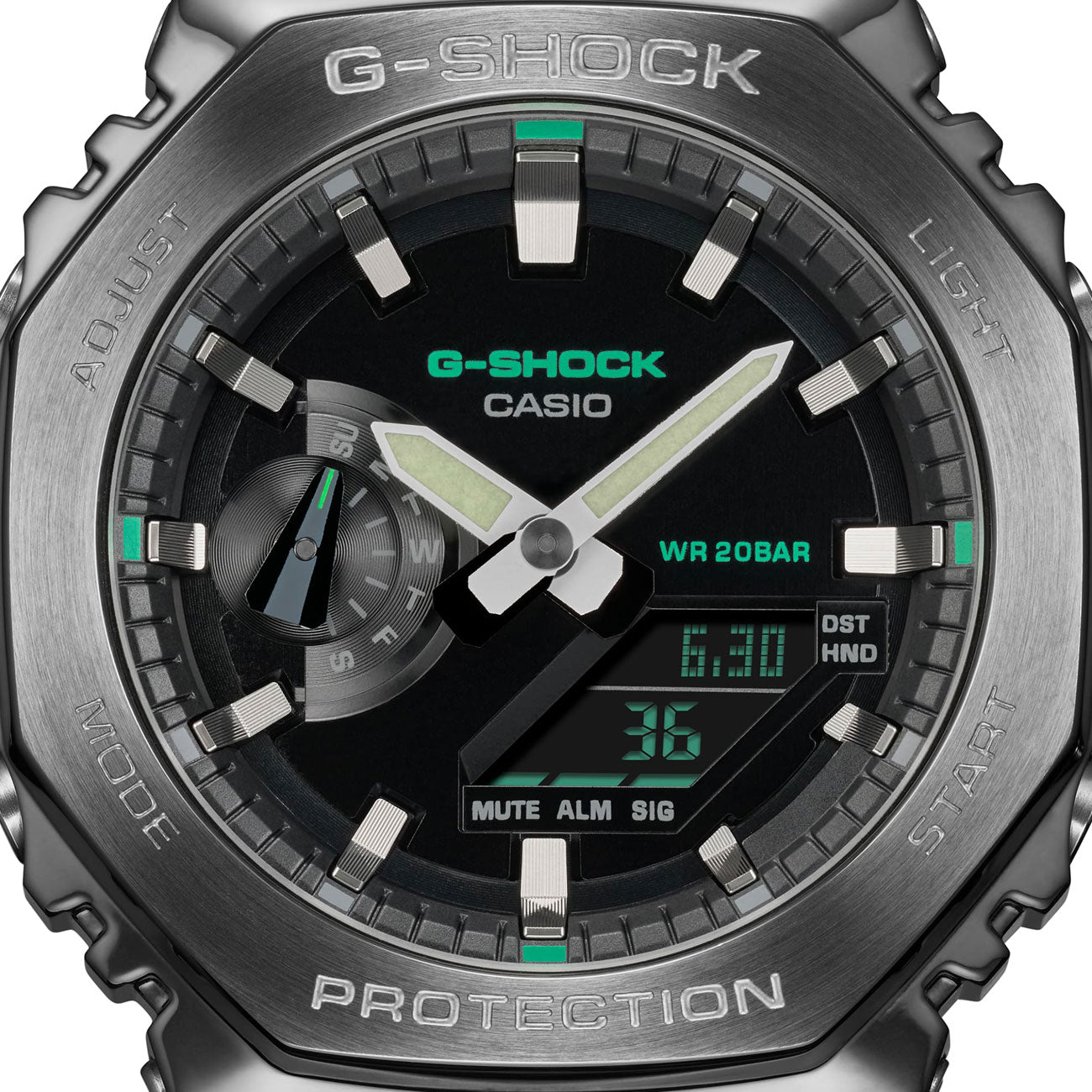 Casio G-Shock GM-2100CB-3AER (Oliv / Grau) - Allike Store