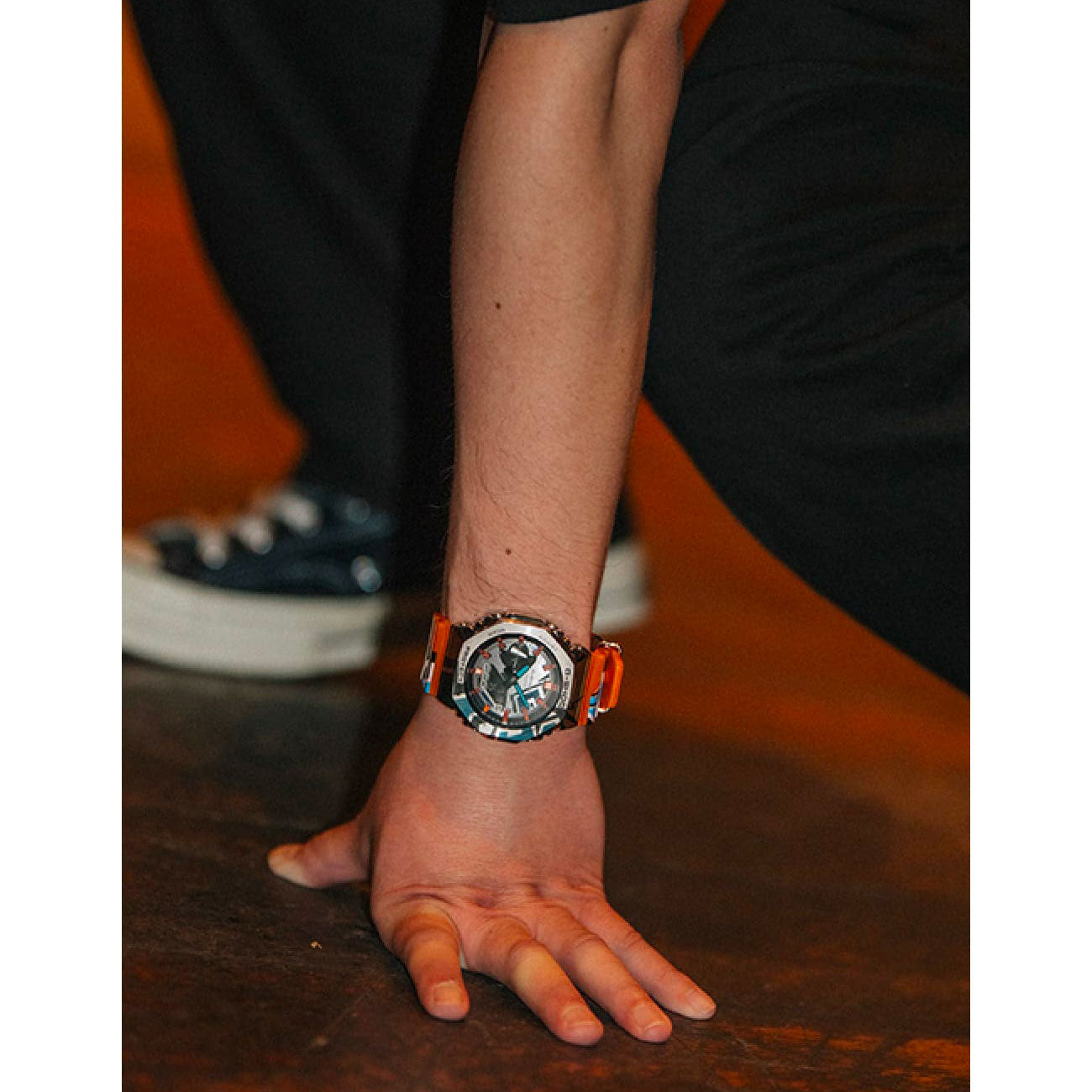 Casio G-Shock GM-2100SS-1AER "Streetspirit" (Orange / Multi) - Allike Store