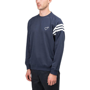 adidas X Human Made Sweatshirt (Navy / Weiß) - Allike Store