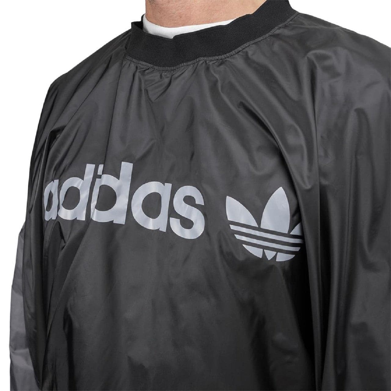 adidas x Human Made Crewneck Top (Schwarz / Grau) - Allike Store