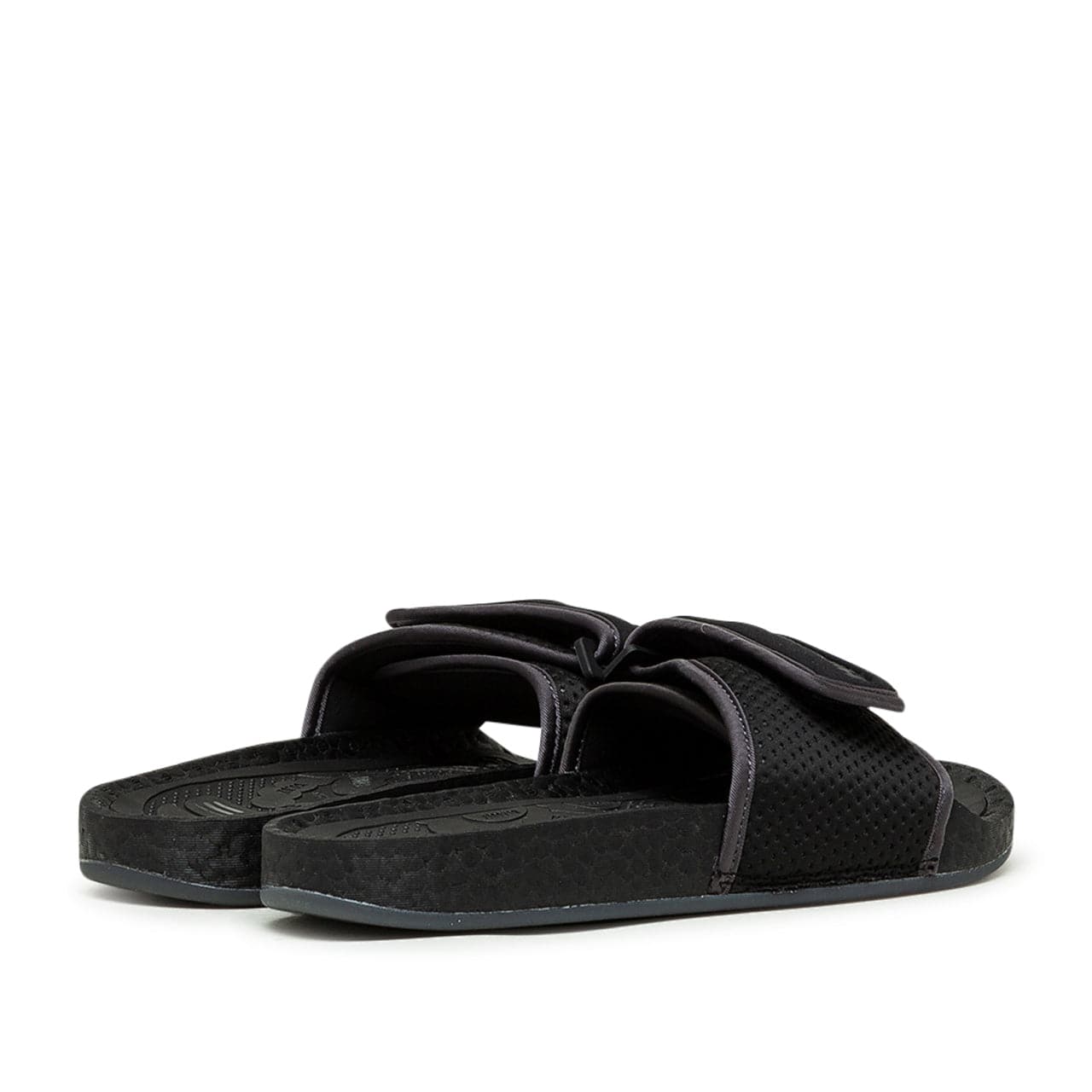 adidas x Pharrell Williams Chancletas HU Boost Slide (Schwarz) - Allike Store
