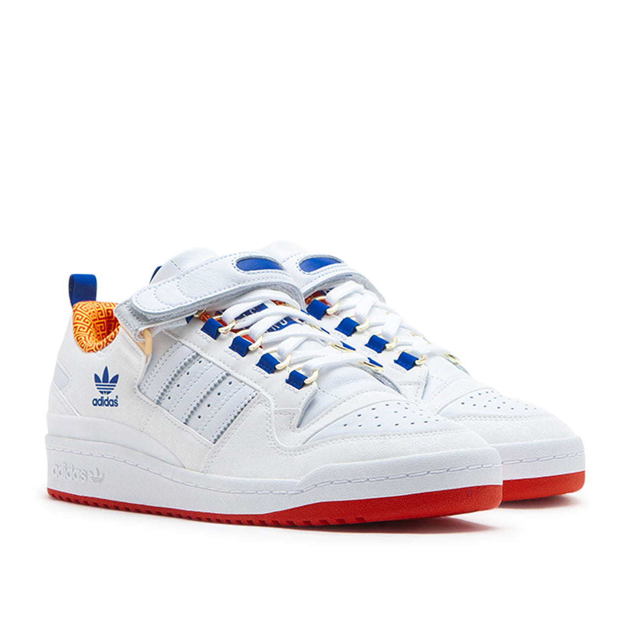 adidas x Superfly Forum Low (Weiß / Blau) - Allike Store