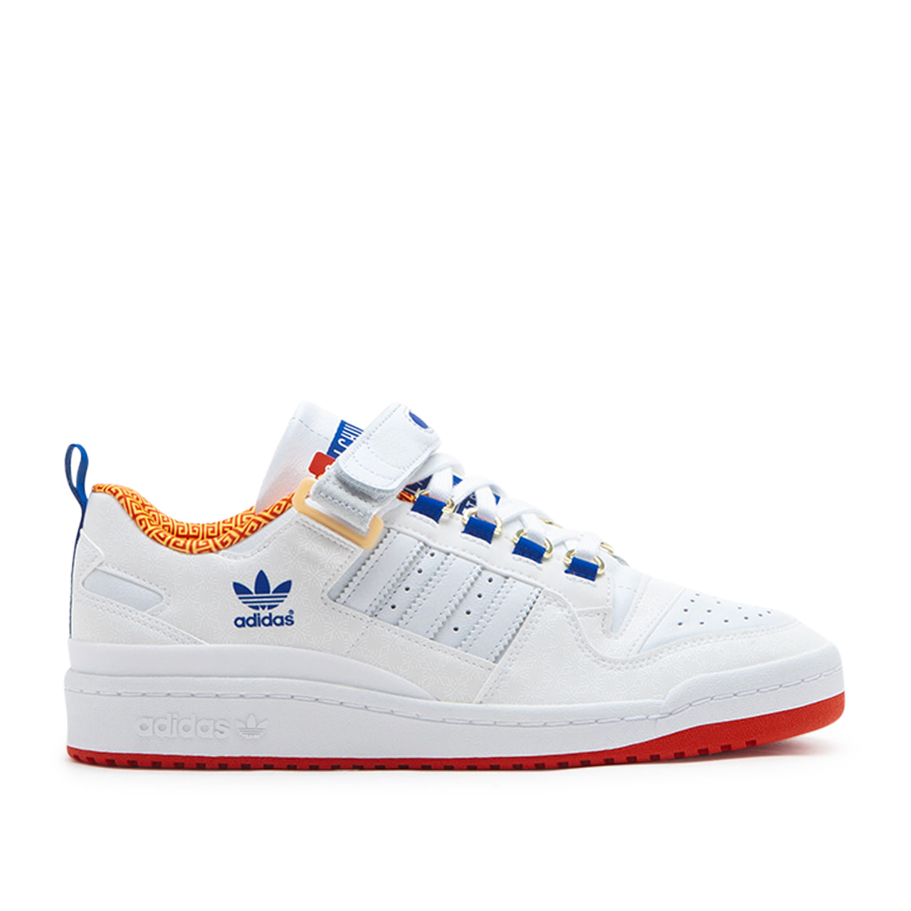 adidas x Superfly Forum Low (Weiß / Blau) - Allike Store