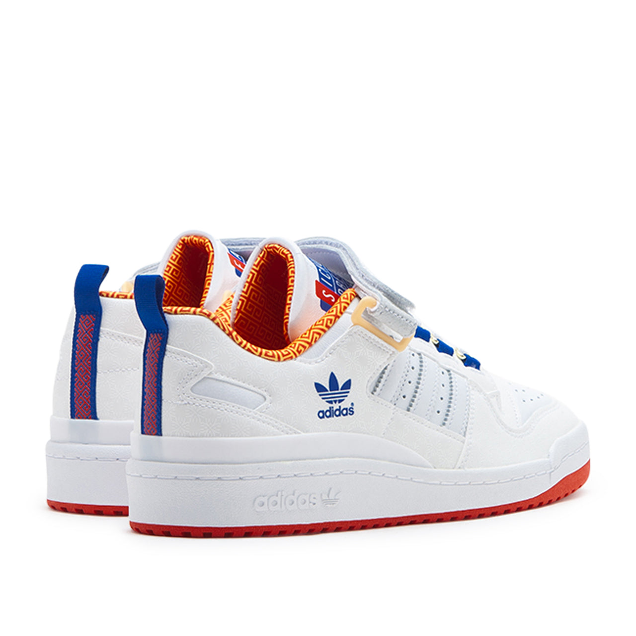 adidas x Superfly Forum Low (Weiß / Blau) - Allike Store