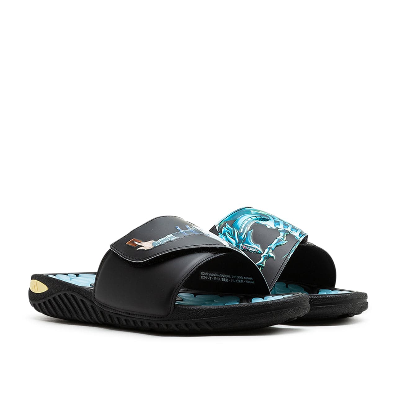 adidas x Yu-Gi-Oh! Reptossage "Blue Eyes White Dragon" (Schwarz / Multi) - Allike Store