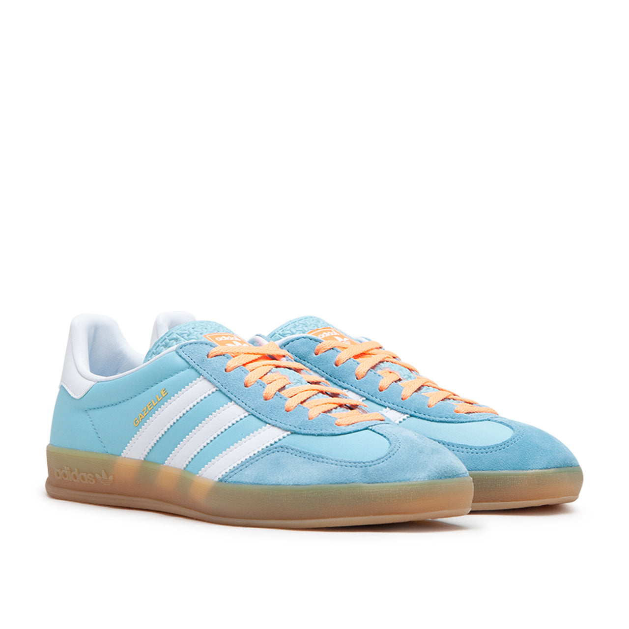 adidas Gazelle Indoor (Türkis / Orange) - Allike Store