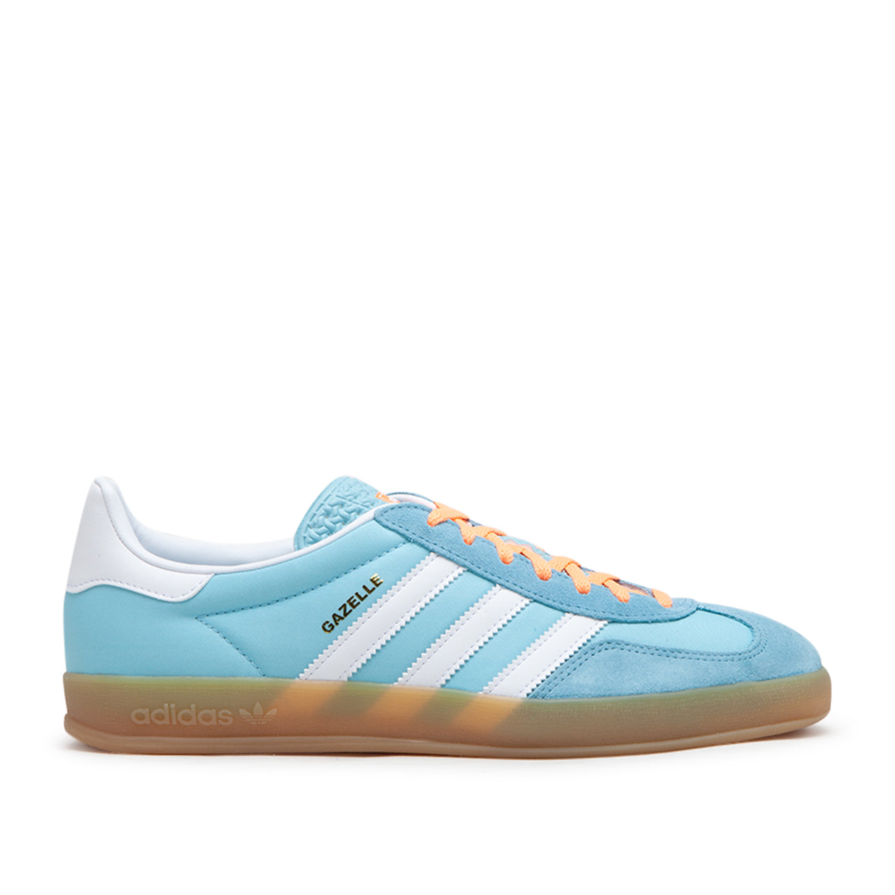 adidas Gazelle Indoor (Türkis / Orange) - Allike Store