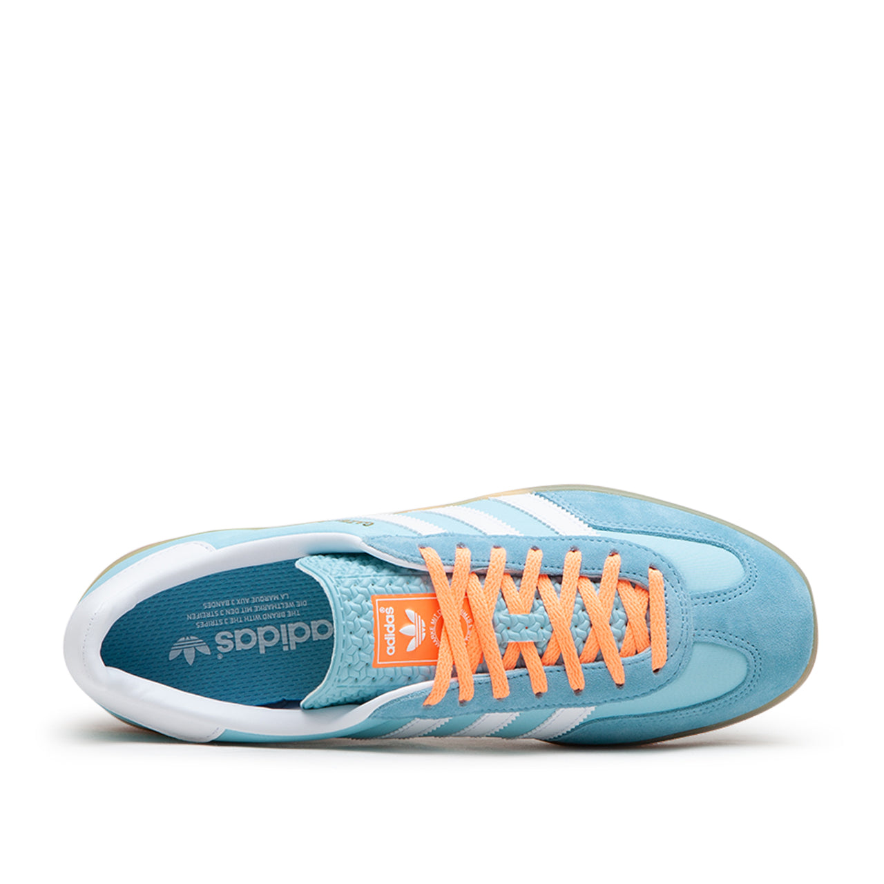 adidas Gazelle Indoor (Türkis / Orange) - Allike Store