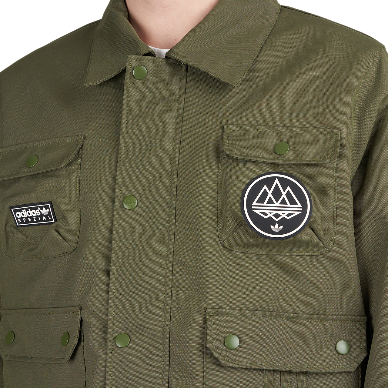 adidas Wardour 2 Feniscowles Jacket (Oliv / Orange) - Allike Store