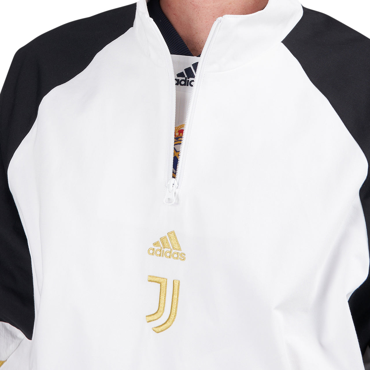 adidas Juventus Icon Top (Weiß / Schwarz)  - Allike Store