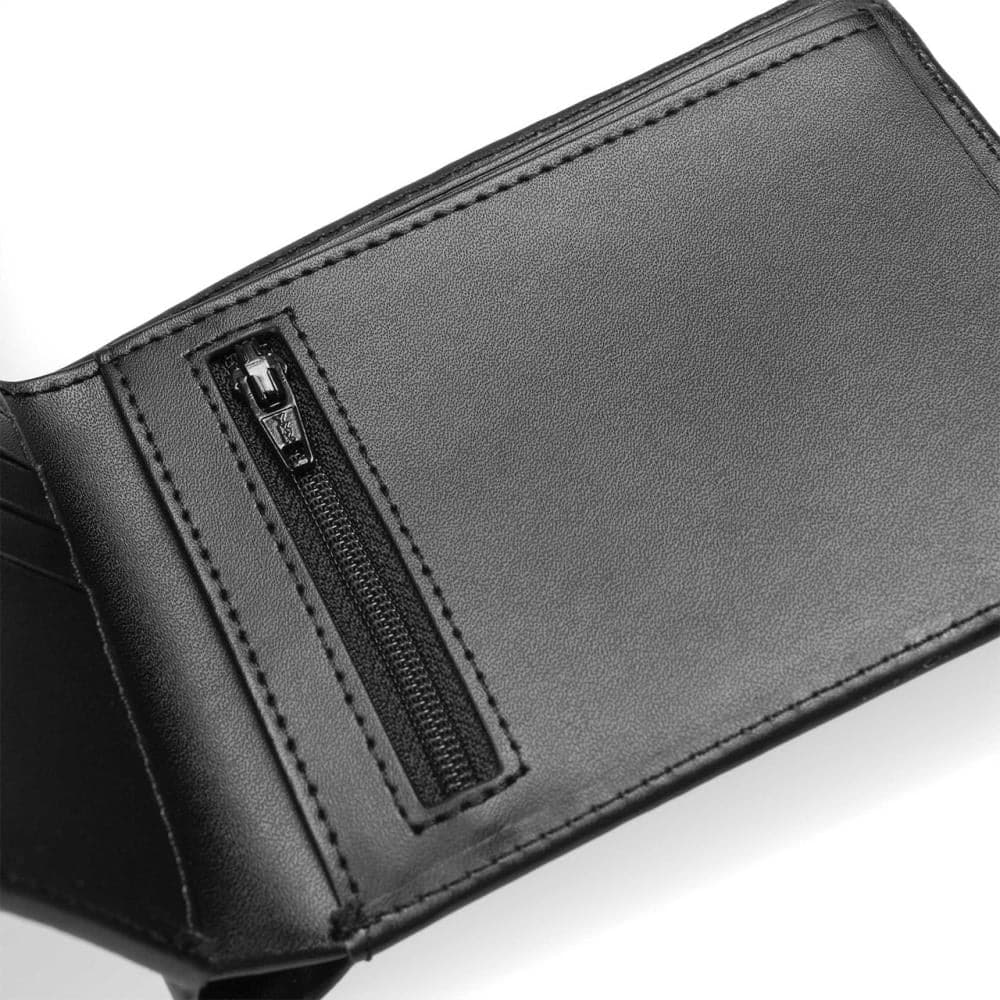 Carhartt WIP Leather Rock-It Wallet (Schwarz) - Allike Store