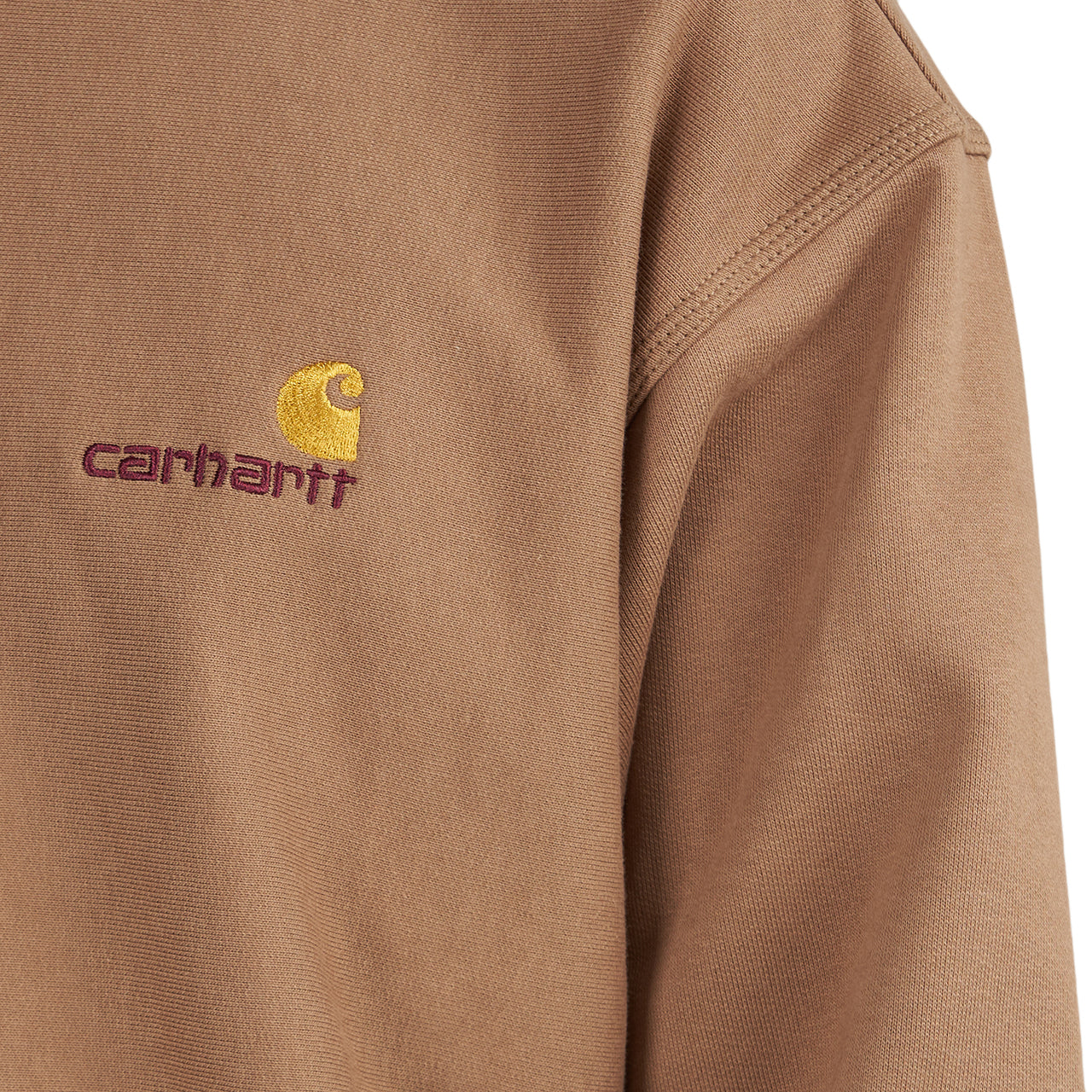 Carhartt WIP American Script Sweatshirt (Braun) - Allike Store