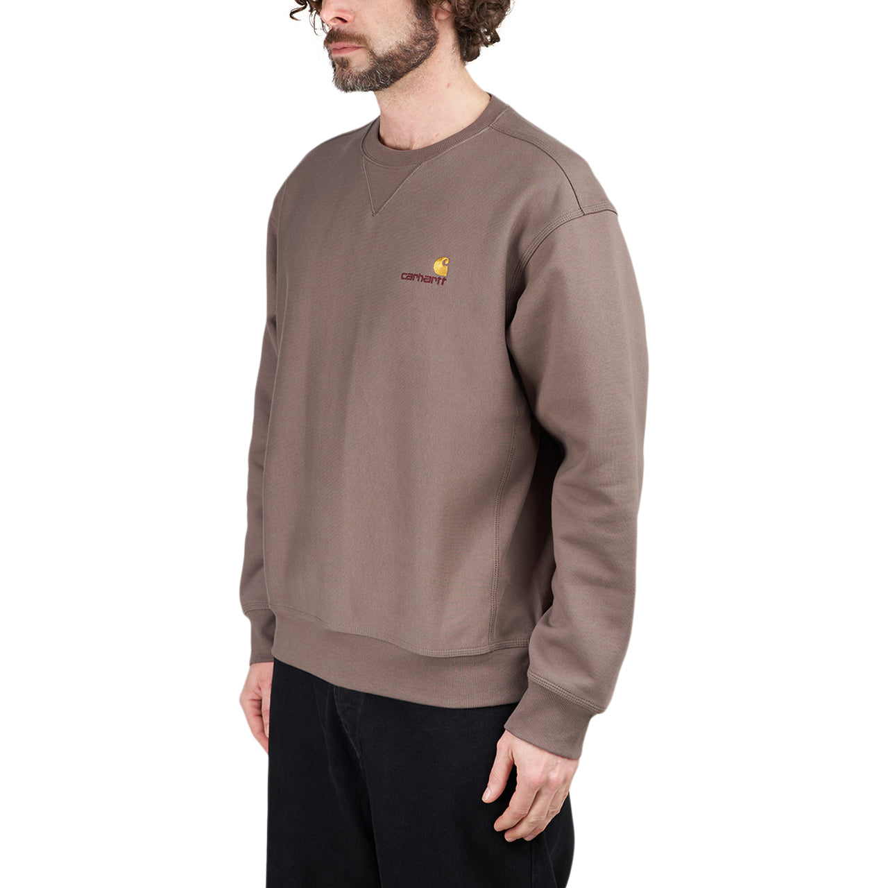 Carhartt WIP American Script Sweatshirt (Grau) - Allike Store