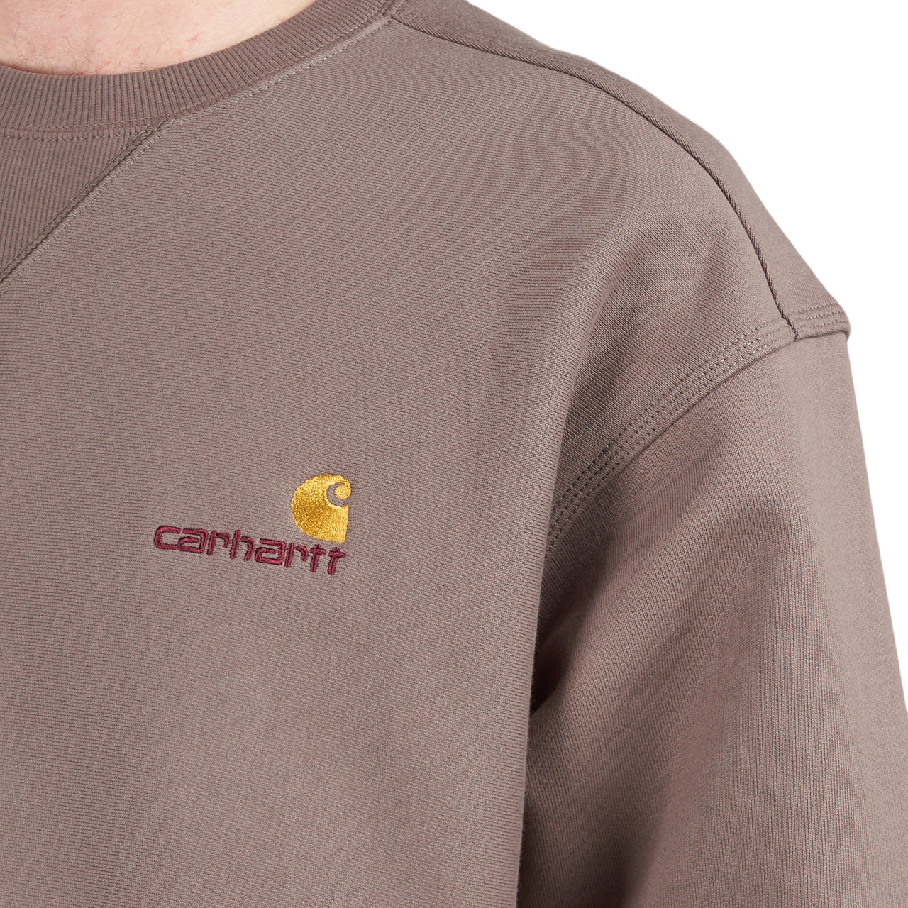 Carhartt WIP American Script Sweatshirt (Grau) - Allike Store