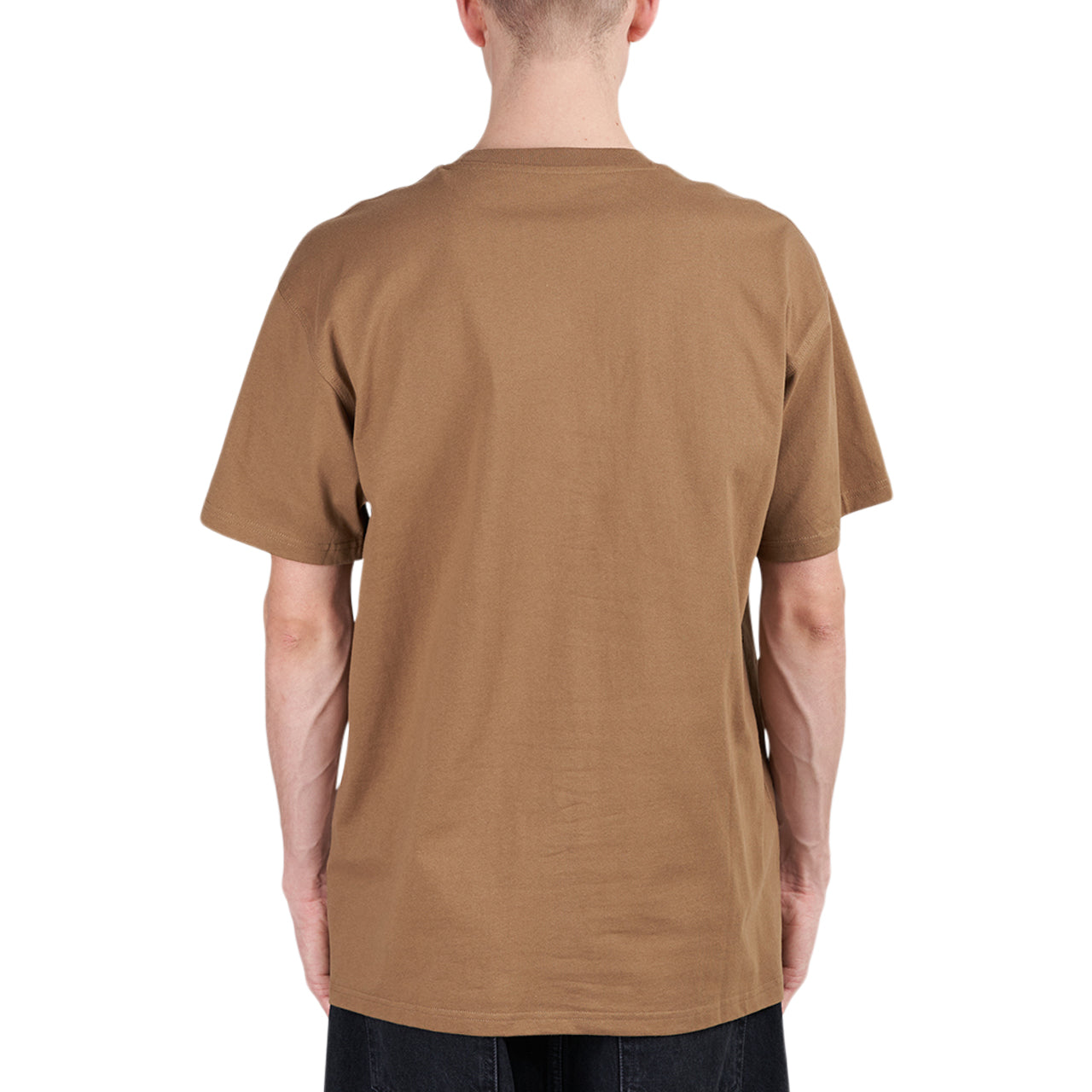 Carhartt WIP S/S American Script T-Shirt (Braun) - Allike Store