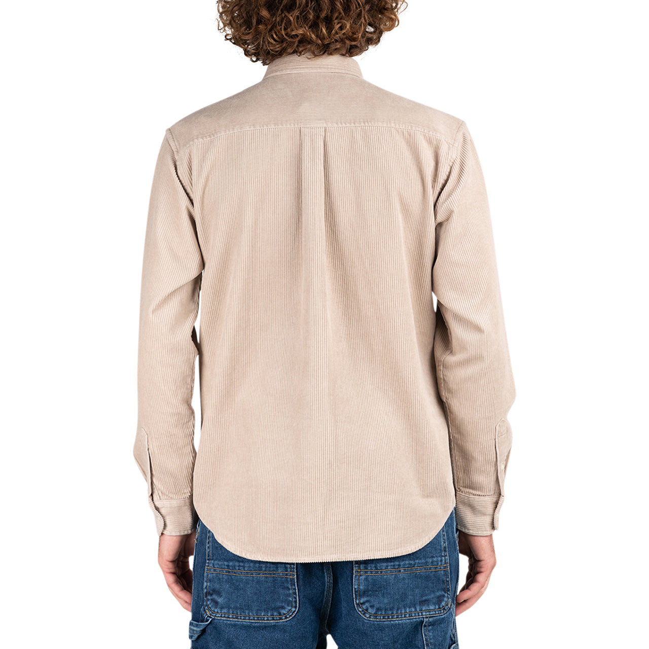 Carhartt WIP Longsleeve Madison Cord Shirt (Beige) - Allike Store