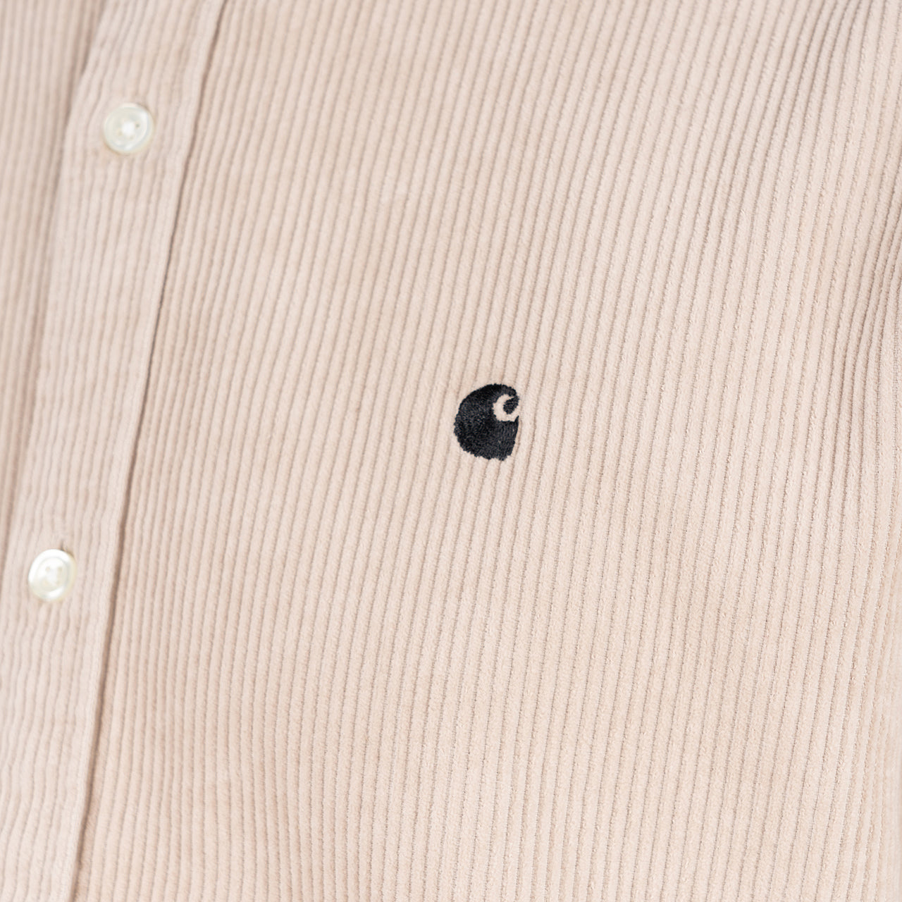 Carhartt WIP Longsleeve Madison Cord Shirt (Beige) - Allike Store