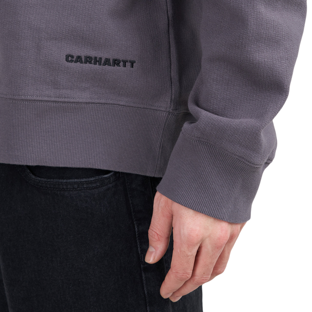 Carhartt WIP Link Script Sweat (Grau) - Allike Store