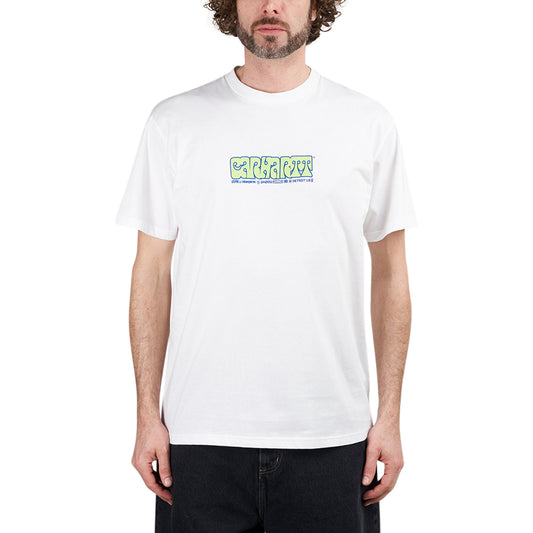Carhartt WIP S/S Heat Script T-Shirt (Weiß)  - Cheap Witzenberg Jordan Outlet