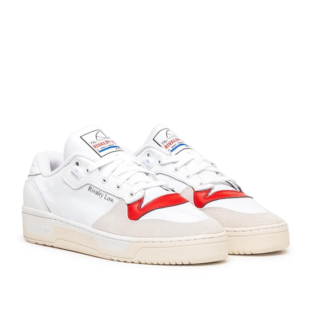 adidas Rivalry Low (Weiß / Rot) - Allike Store