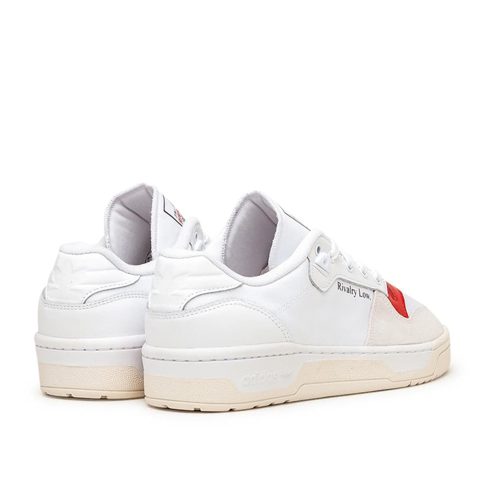 adidas Rivalry Low (Weiß / Rot) - Allike Store