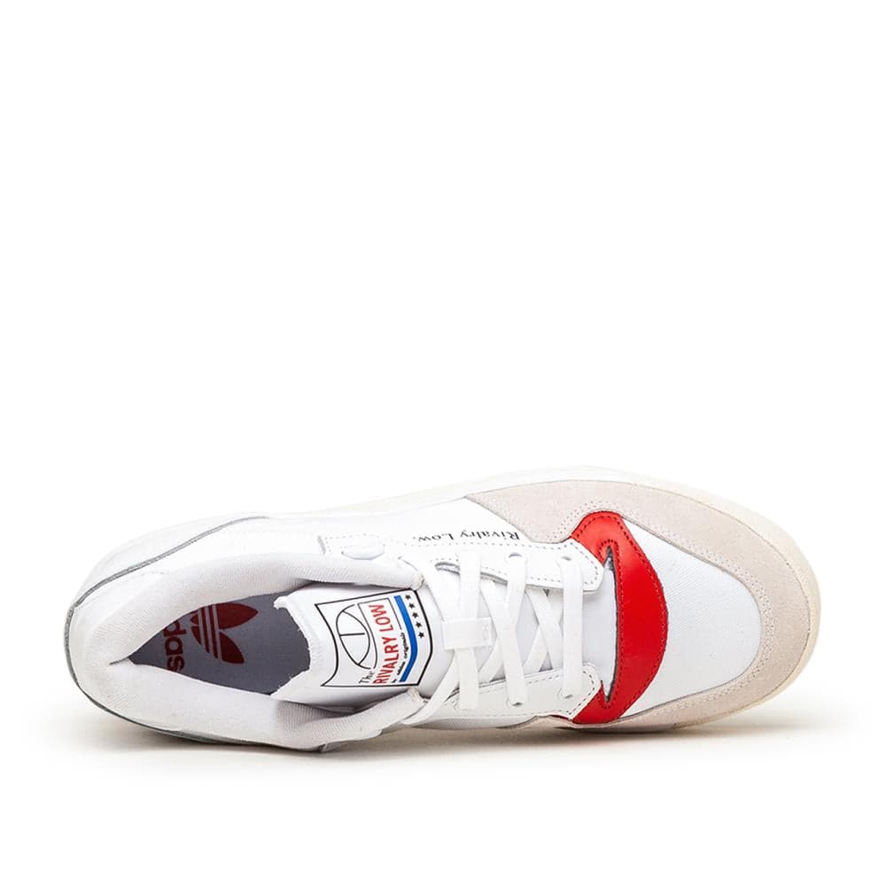 adidas Rivalry Low (Weiß / Rot) - Allike Store