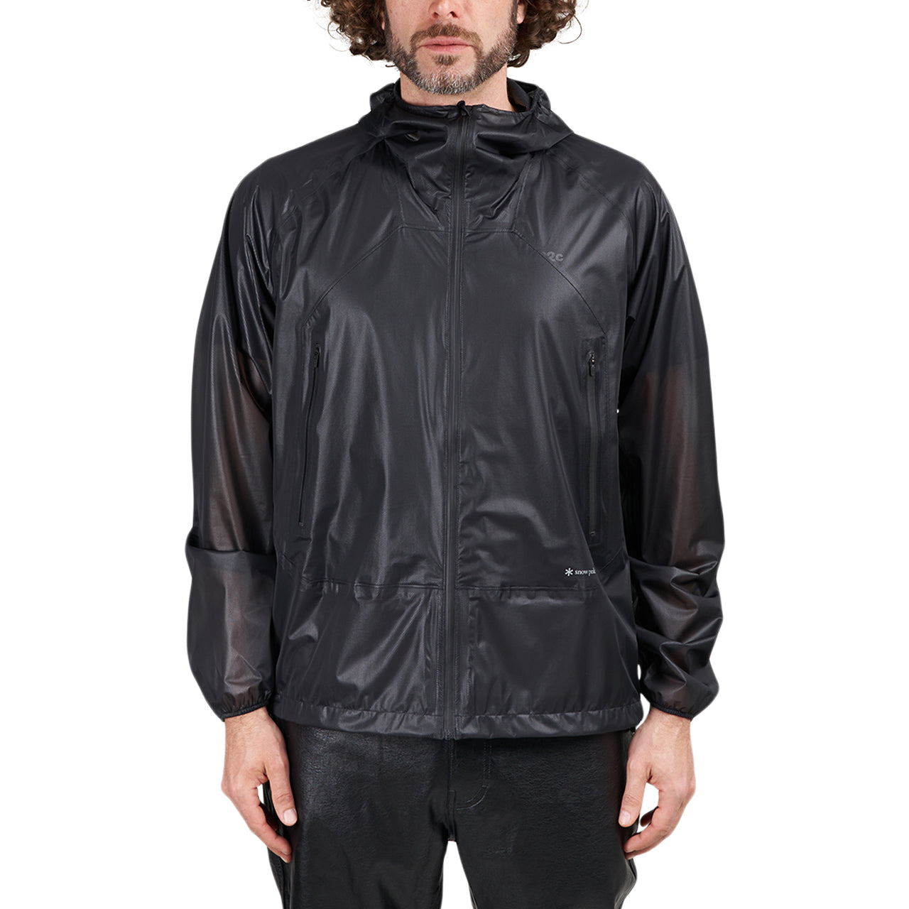 Snow Peak Light Packable Rain Jacket (Black) JK-22SU006R05BK - Allike Store