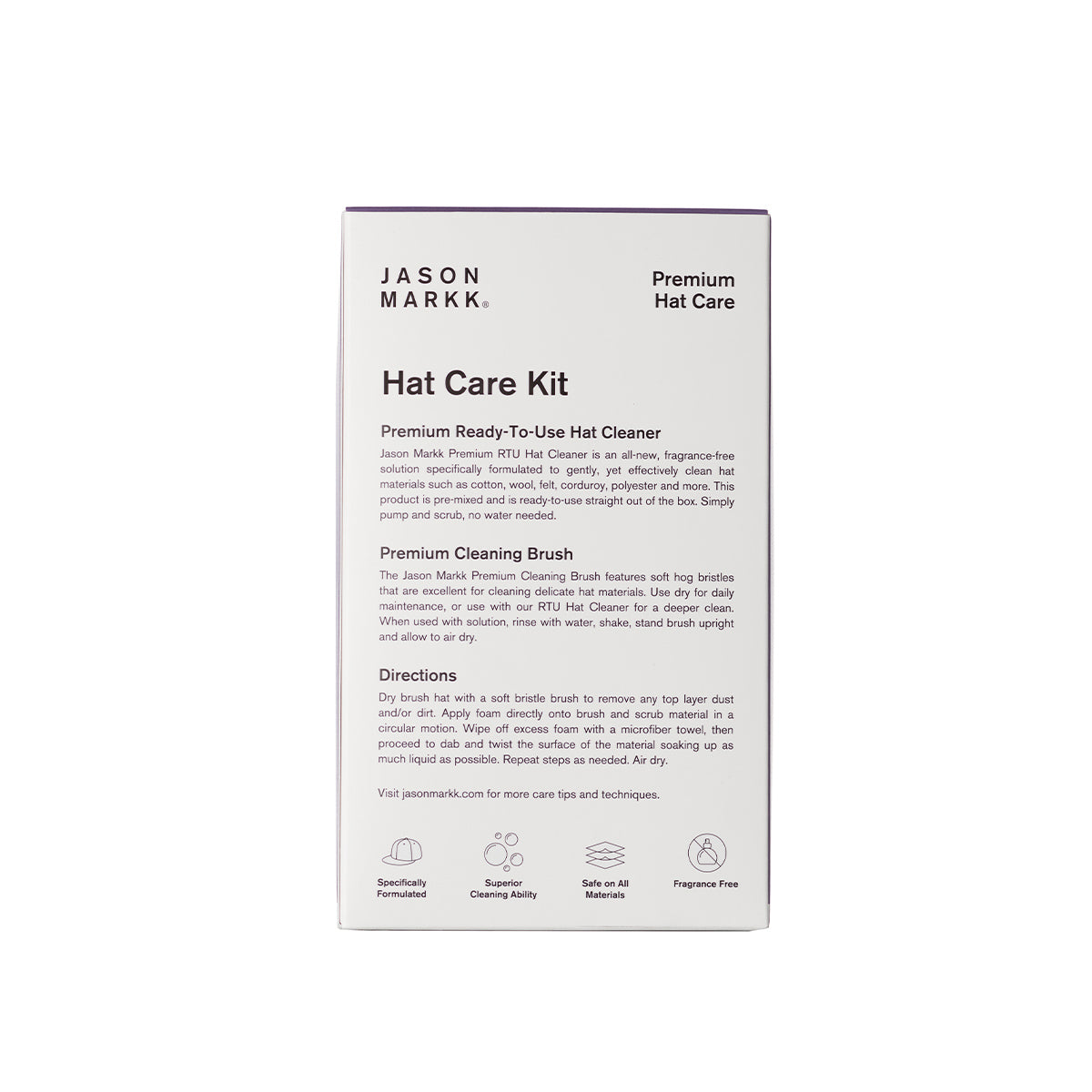 Jason Markk Hat Care Kit (Lila) - Allike Store