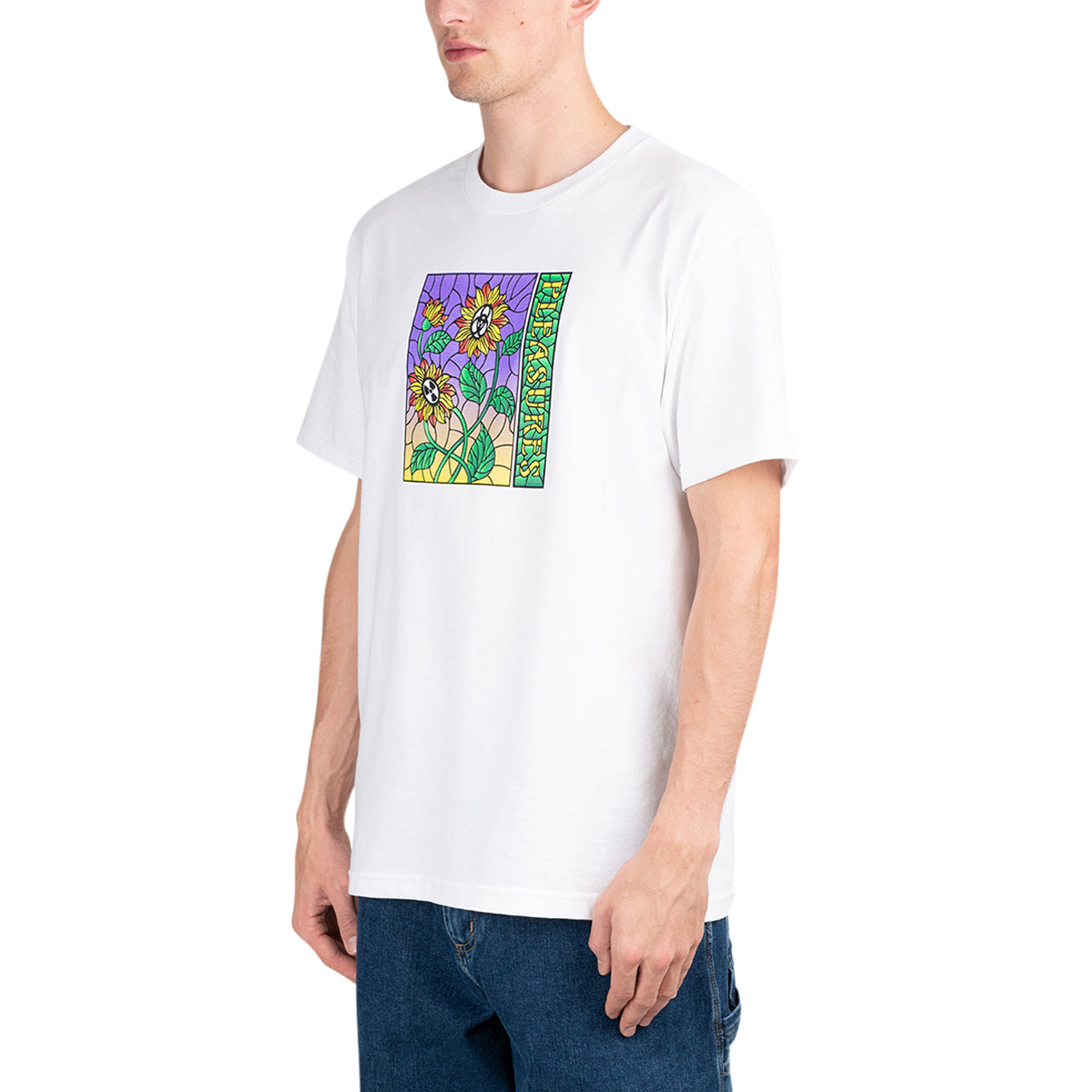 Pleasures Glass T-Shirt (Weiß) - Allike Store
