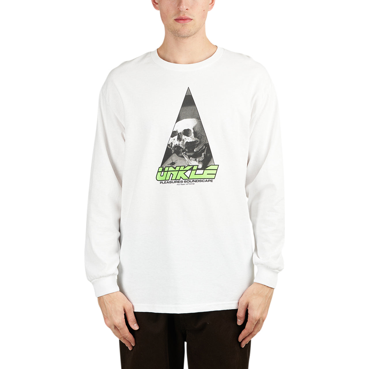 Pleasures x Unkle Soundscape Long Sleeve (Weiß) - Allike Store