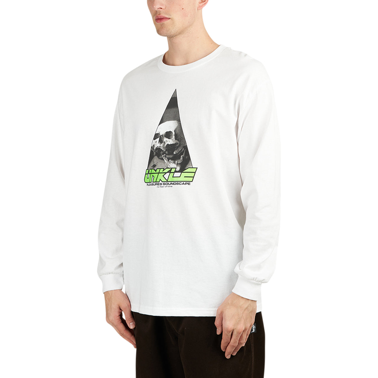 Pleasures x Unkle Soundscape Long Sleeve (Weiß) - Allike Store