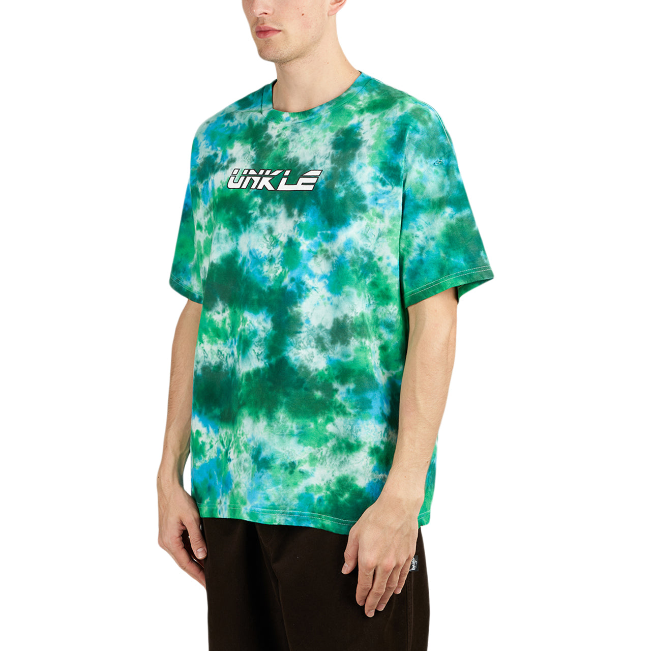 Pleasures x Unkle Angel T-Shirt (Blau / Grün) - Allike Store
